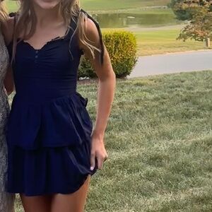 Katie J NYC Navy Dress size M
